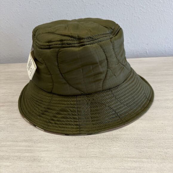 Free People/Urban Outfitters Bucket Hat Camouflage Green Brown Reversible OS - Picture 8 of 11